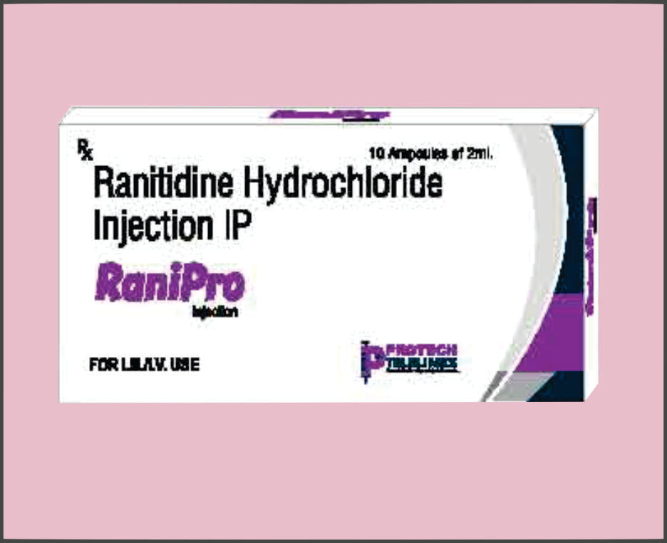 RANIPRO 2 ML (2 ML) RANITIDINE 25 MG by Protech