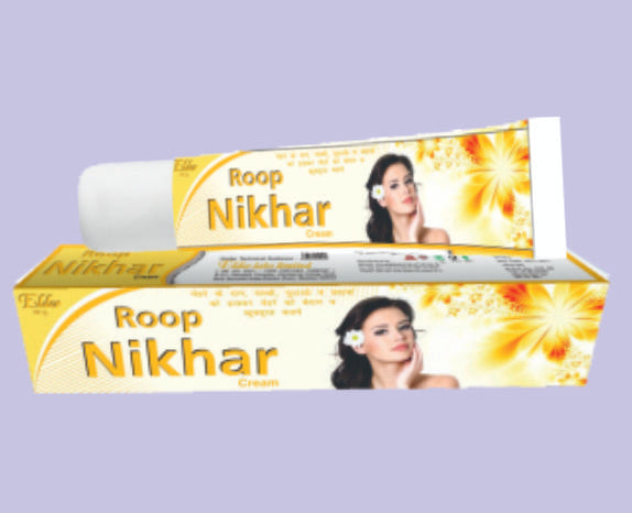 ROOP NIKHAR CREAM 30GM ( Ayurvedic Fair ness Cream (Roop Mantra Type) ) by Elder
