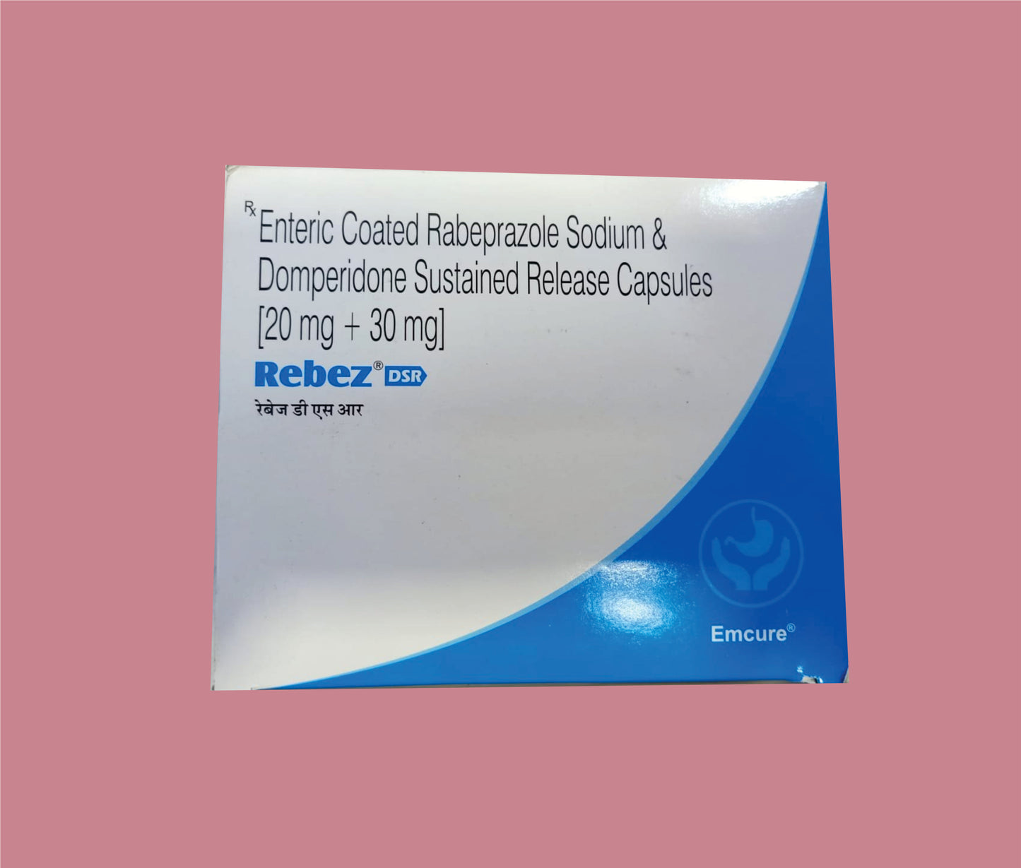 Rebez DSR Capsule - Enteric Coated Rabeprazole Sodium 20 mg & Domperidone Sustained Release 30 mg Capsules by Emcure