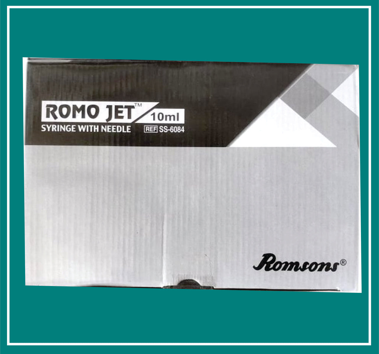 ROMO JET WITH NEEDLE 10 ML (21G X 1) (Syringe with Needle) by Romson 1