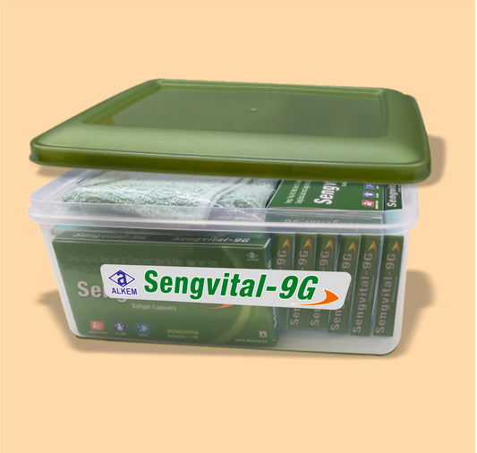 SENGVITAL - 9G 10'S (SOFT GEL CAPSULES) ( Antioxidants With Multivitamin & Multimineral ) by Alkem