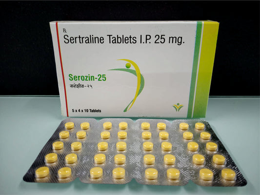 Sertraline Hcl 25 {Rate of 10 Tab} by Dellwich