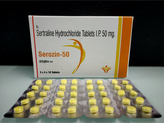 Sertraline Hcl  50  {Rate of 10 Tab} by Dellwich