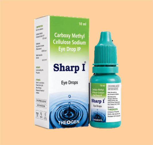 SHARP I E/D (1X25) Sodium Carboxymethyl Cellulose Sodium Eye Drops I.P. 0.5 w/v by Theon