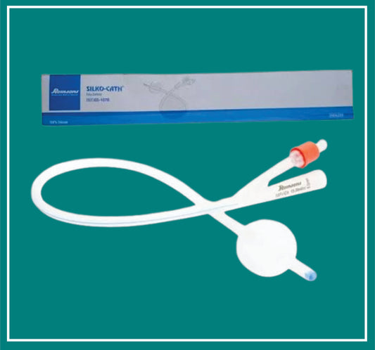 SILKO CATH FG 10 (Silicone Foley Urinary Catheter) by Romson