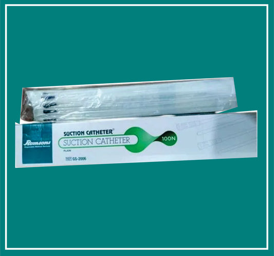 SUCTION CATHETER PLAIN FG 18 (Airway Suction Catheter) by Romson