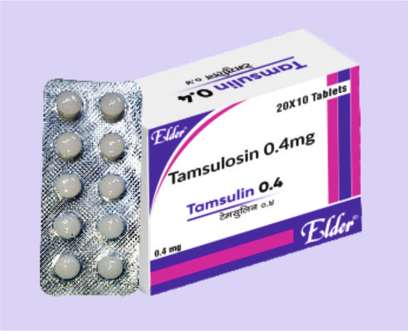 TAMSULIN 0.4 MG TABS 10'S ( Tamsulosin 0.4 MG 
 ) by Elder
