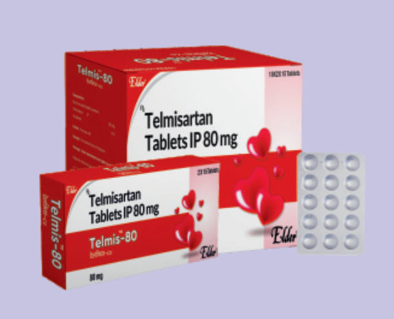 TELMIS 80 TABS (BLISTER) 10'S ( Telmisartan  IP 80mg ) by Elder