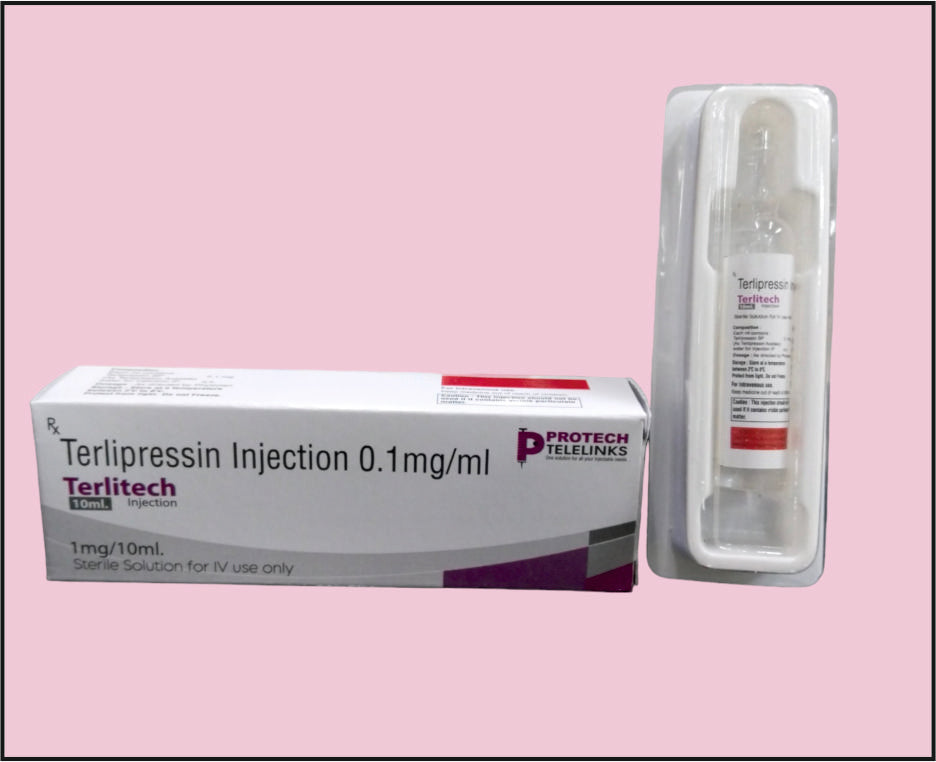 TERLITECH VIAL ( Terlipressin (1Mg/10Ml) ) by Protech