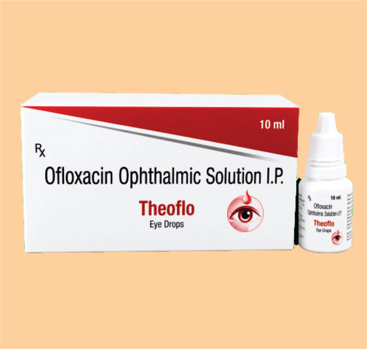 THEOFLO EYE DROP (10ML Dripp of carton) OFLOXACIN 0.3%  by Theon