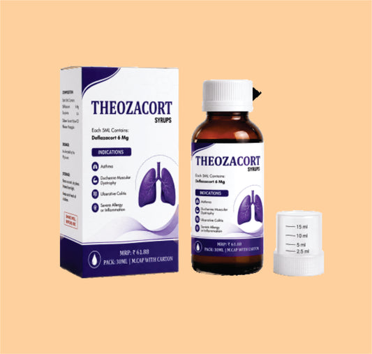 THEOZACORT SUSP (30ml) Each 5ml Contains: Deflazacort 6 mg by Theon