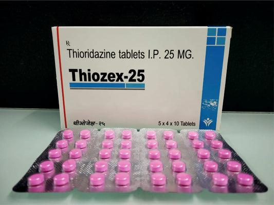 Thioridazine Hcl 25 {Rate of 10 Tab} by Dellwich