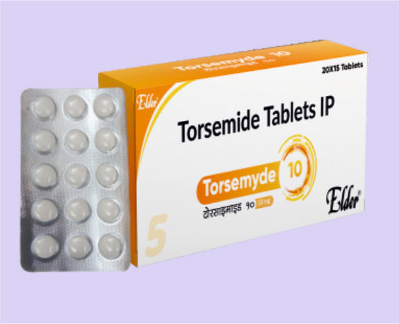 TORSEMYDE 10 TABS 15'S ( Torsemide 10mg ) by Elder