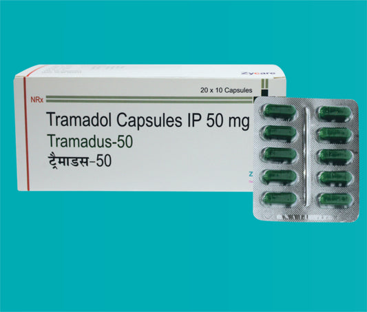 TRAMADUS- 50 CAPSULE 20x10 ( Tramadol Hydrochloride IP 50mg ) by Zydus