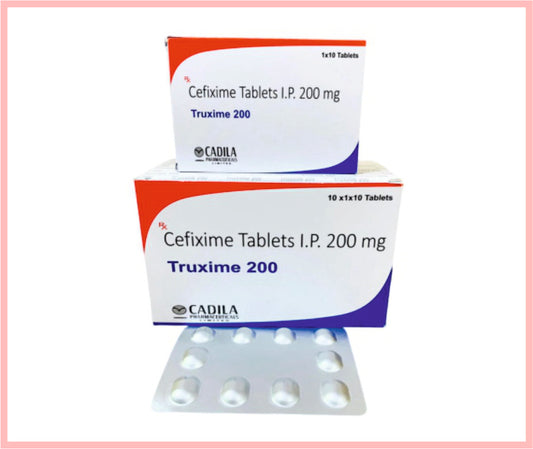TRUXIME 200 TAB 20X10 T 10 T ( Cefixime 200mg Tablet ) by Cadila