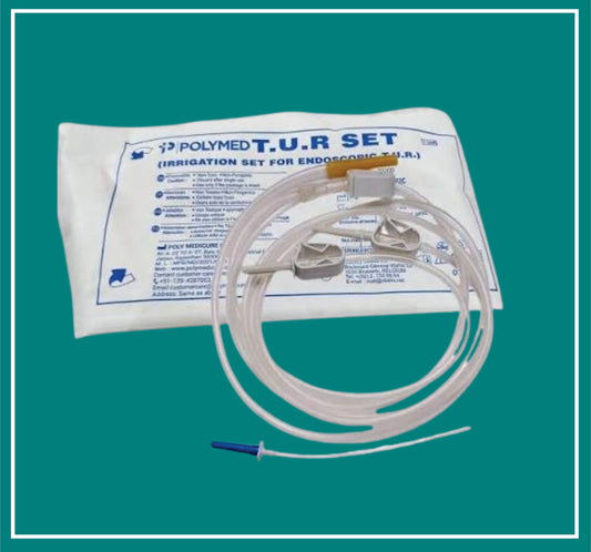 TUR SET (Trans Urethral Resection Set (TURP Irrigation Set)) by Romson