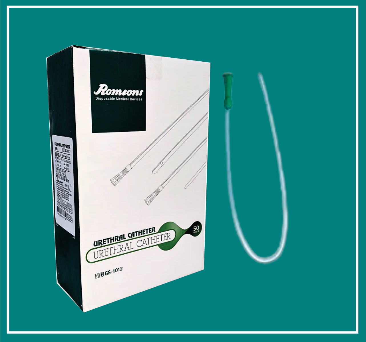 URETHRAL CATHETER FG 10(R-91) (Urethral Catheter (Nelaton Catheter)) by Romson