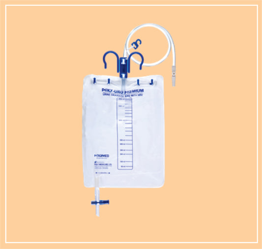 URINE BAG WITH HANGING REGULAR  PCS by Polymed