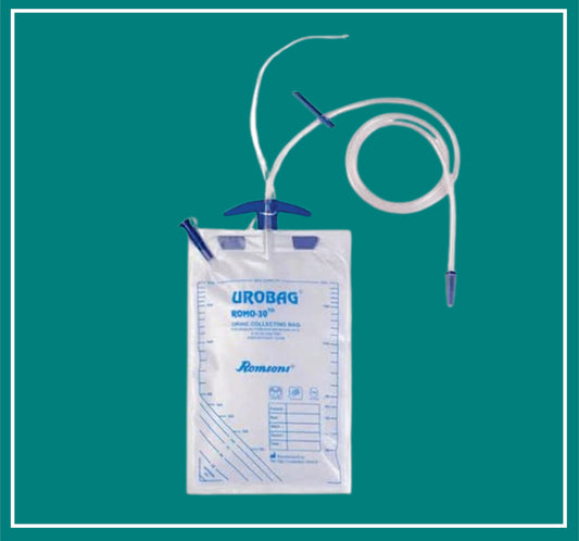 URINE COLLECTION BAG - URO BAG (ROMO-30) (Urine Collecting Bag) by Romson