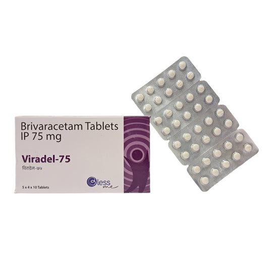 Brivaracetam 75  {Rate of 10 Tab} by Dellwich