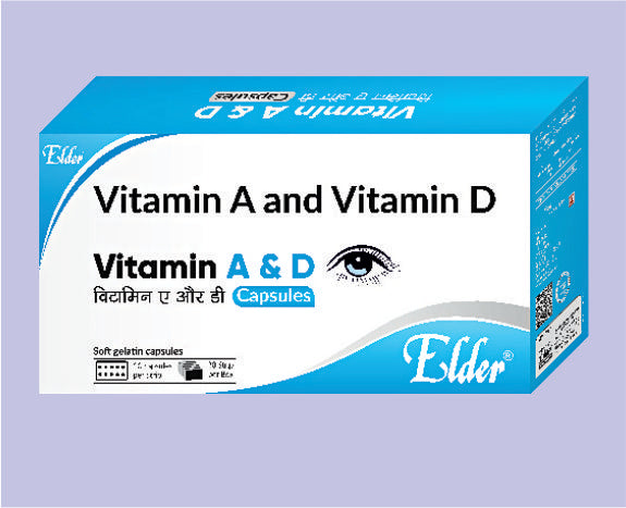 VITAMIN A & D SOFT GELS 10'S ( Vitamin A&D softgels ) by Elder