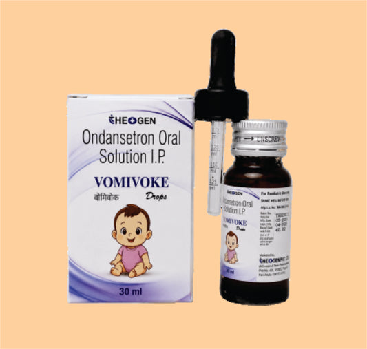 VOMIVOKE DROPS (30ml) ONDENSETRON 2MG DROPS by Theon