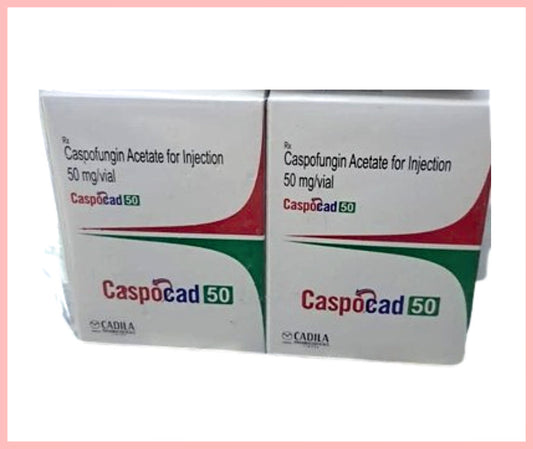 CASPOCAD 50MG INJECTION (Caspofungin 50 mg ) by Cadila1