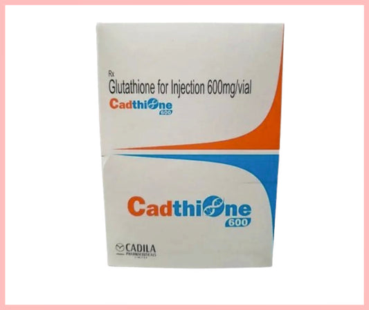 CADTHIONE INJECTION (Glutathione 600 mg ) by Cadila1