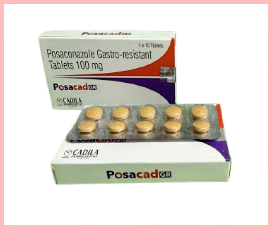 POSACAD GR TAB (Posaconazole 100 mg ) by Cadila1