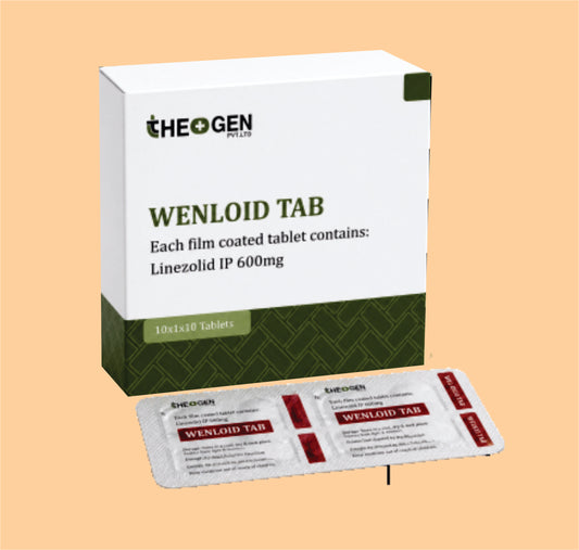 WENLOID TAB  (10x1x10) Each film coated tablet contains: Linezolid IP 600mg by Theon