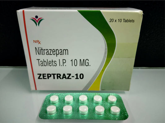 Nitrazepam 10  {Rate of 10 Tab} by Dellwich
