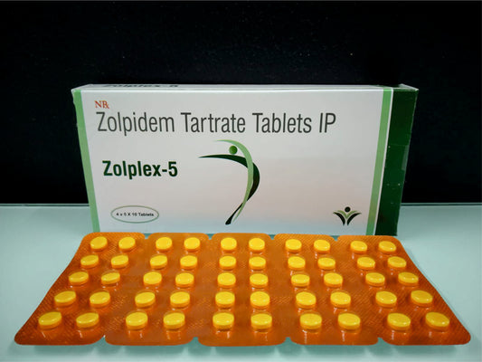 Zolpidem Tartrate 5  {Rate of 10 Tab} by Dellwich