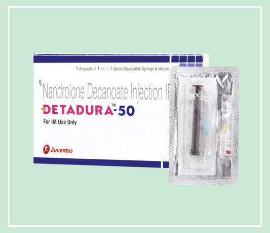 DETADURA 50 INJECTION (10x1x1ML) Nandrolone Decanoate 50 mg / ml by Zuventus