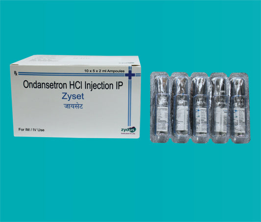 Zyset Inj.2ML 2ml Ondansetron 2 Mg by zydus