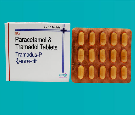Tramadus-P Tabs. 10x2x15 Paracetamol 325 Mg + Tramadol Hydrochloride 37.5 Mg by zydus