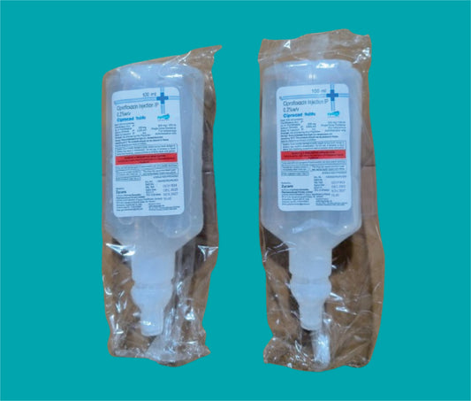 Ciprocad IV INF 100ML (CHL) (100ml)Ciprofloxacin 200 Mg + Sodium Chloride 0.9% by Zydus