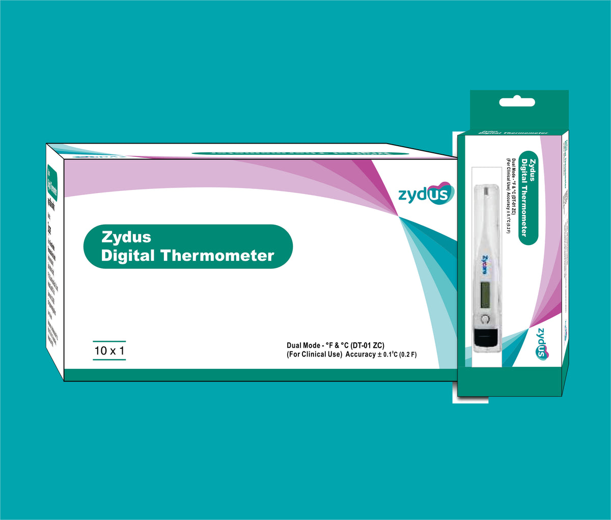 Zydus Digital Thermometer (1X1)Digital Thermometer by Zydus
