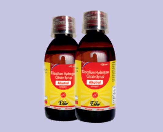 ALKATRAL SYP 100ML ( Disodium Hydrogen Citrate 1.25 gm ) by Elder