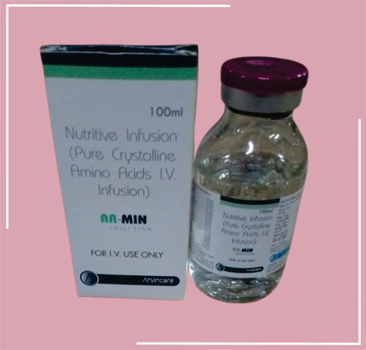 Ar-Min (Amino Acid) 100Ml (Amino Acid Infusion 100 Ml by Arvincare