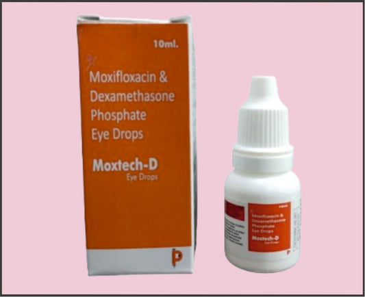 Moxifloxacin (0.5%) + Dexamethasone (0.1%) by Protech