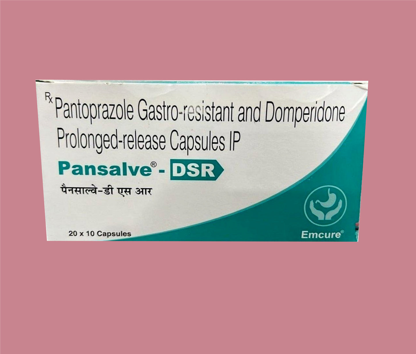 Pansalve-DSR (20 × 10) Pantoprazole Gastro-resistant + Domperidone Prolonged-release by Emcure