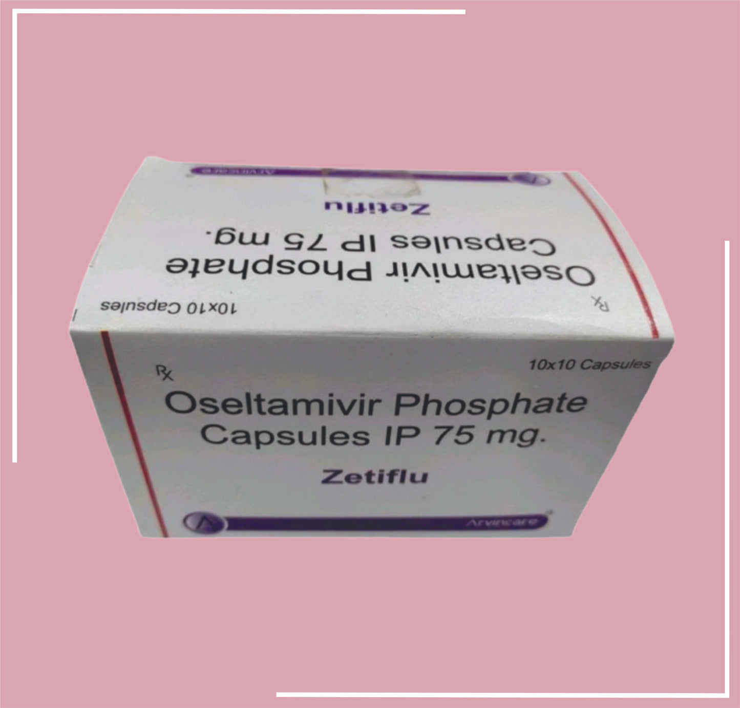 Zetiflu Cap 75 Mg (Oseltamavir 10X10 (Oseltamivir Phosphate 75 Mg Capsule by Arvincare